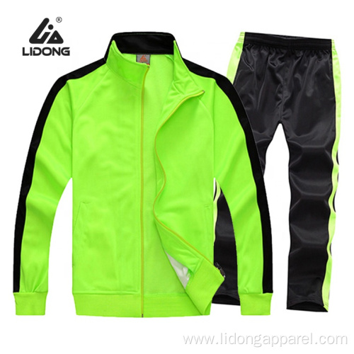 Wholesale Blank Football Soccer Training Track Suits